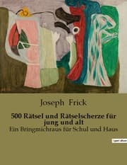 Cover von 500 Rätsel und Rätselscherze für jung und alt