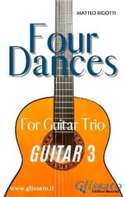 Cover von Four Dances - Guitar 3