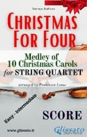 Cover von (Score) Christmas for four - String Quartet