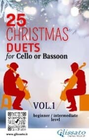 Cover von 25 Christmas Duets for Cello or Bassoon - VOL.1