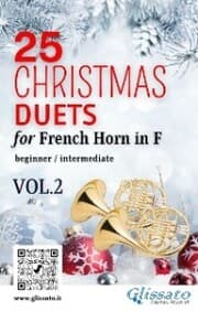 Cover von 25 Christmas Duets for French Horn in F - VOL.2
