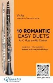 Cover von 10 Romantic Easy duets for Flute and Clarinet