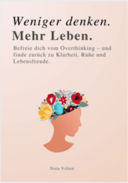 Cover von Weniger denken. Mehr Leben