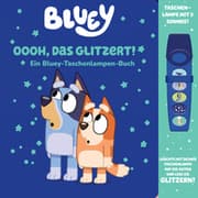 Cover von Bluey - Oooh, das glitzert! - Interaktives Taschenlampen-Soundbuch mit 5 Geräuschen und Glitzerseiten