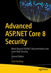 Cover von Advanced ASP.NET Core 8 Security