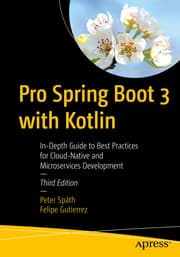 Cover von Pro Spring Boot 3 with Kotlin