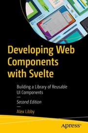 Cover von Developing Web Components with Svelte