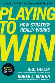 Cover von Playing to Win, Expanded with Bonus HBR Articles