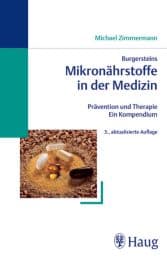Cover von Burgersteins Mikronährstoffe in der Medizin