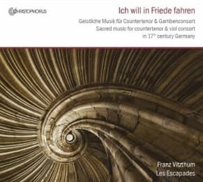 Cover von Ich will in Friede fahren - Geistliche Musik für Countertenor & Gambenconsort