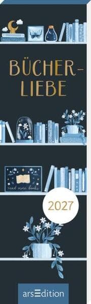 Cover von Lesezeichenkalender Bücherliebe 2027