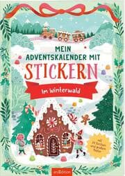 Cover von Mein Adventskalender mit Stickern - Im Winterwald