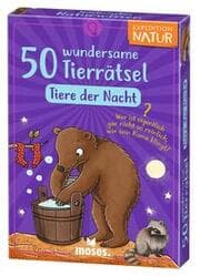 Cover von 50 wundersame Tierrätsel - Tiere der Nacht