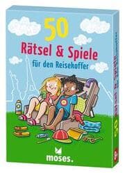 Cover von 50 Rätsel & Spiele für den Reisekoffer