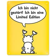 Cover von Blechschild 'Ich bin nicht gestört! Ich bin eine Limited Edition'