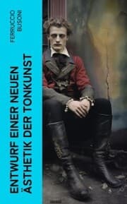 Cover von Entwurf einer neuen Ästhetik der Tonkunst
