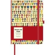 Cover von Herzen und Pfeile Notizbuch
