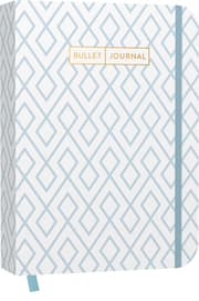 Cover von Bullet Journal Geometric Blue