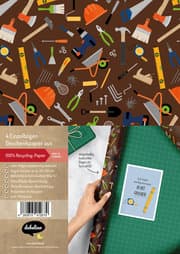 Cover von Geschenkpapier-Set: Werkzeuge, Handwerker (für Männer)