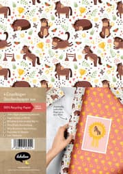Cover von Geschenkpapier-Set für Kinder: Pferde, Reiten