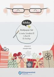 Cover von Briefpapier-Set für Kinder: Wunschzettel für Weihnachten mit Nikolaus/Weihnachtsmann
