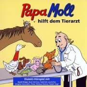 Cover von Papa Moll hilft dem Tierarzt