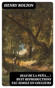 Cover von Diaz de La Peña... : huit reproductions fac-simile en couleurs