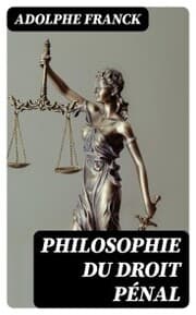 Cover von Philosophie du droit pénal