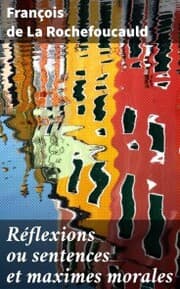 Cover von Réflexions ou sentences et maximes morales