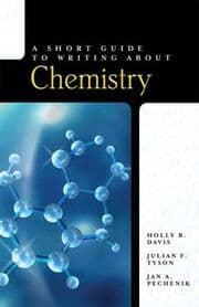 Cover von Short Guide to Writing About Chemistry, A