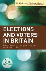 Cover von Elections and Voters in Britain