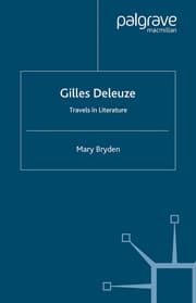 Cover von Gilles Deleuze: Travels in Literature