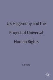 Cover von US Hegemony and the Project of Universal Human Rights