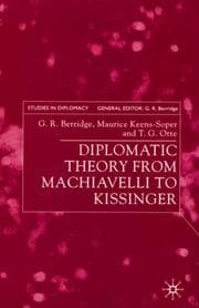 Cover von Diplomatic Theory from Machiavelli to Kissinger