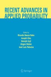 Cover von Recent Advances in Applied Probability