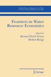 Cover von Frontiers in Water Resource Economics