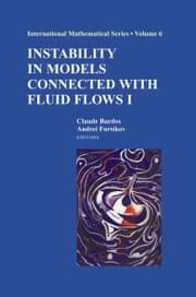 Cover von Instability in Models Connected with Fluid Flows I