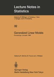 Cover von Generalized Linear Models