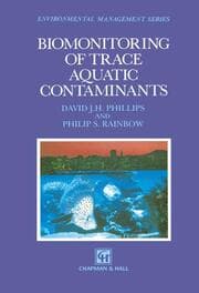 Cover von Biomonitoring of Trace Aquatic Contaminants