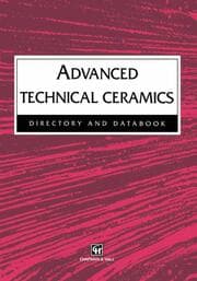 Cover von Advanced Technical Ceramics Directory and Databook