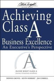 Cover von Achieving Class A Business Excellence