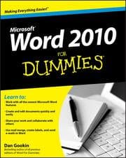 Cover von Word 2010 For Dummies