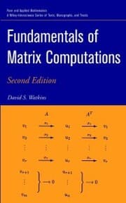 Cover von Fundamentals of Matrix Computations