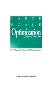 Cover von Large Scale Optimization: