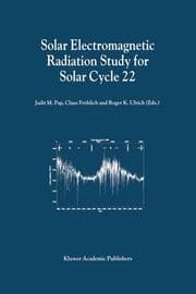 Cover von Solar Electromagnetic Radiation Study for Solar Cycle 22