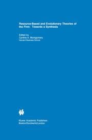 Cover von Resource-Based and Evolutionary Theories of the Firm