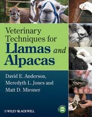 Cover von Veterinary Techniques for Llamas and Alpacas