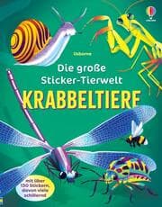 Cover von Die große Sticker-Tierwelt: Krabbeltiere