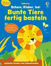 Cover von Kleine Kreativ-Werkstatt: Schere, Kleber, los! Bunte Tiere fertig basteln