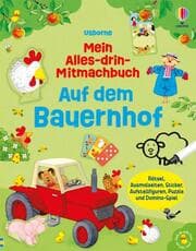 Cover von Mein Alles-drin-Mitmachbuch: Auf dem Bauernhof